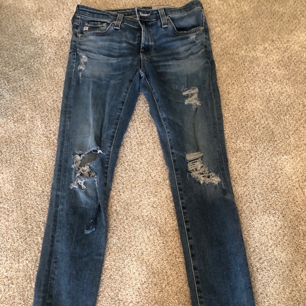 AG The Legging Ankle Super Skinny Jeans